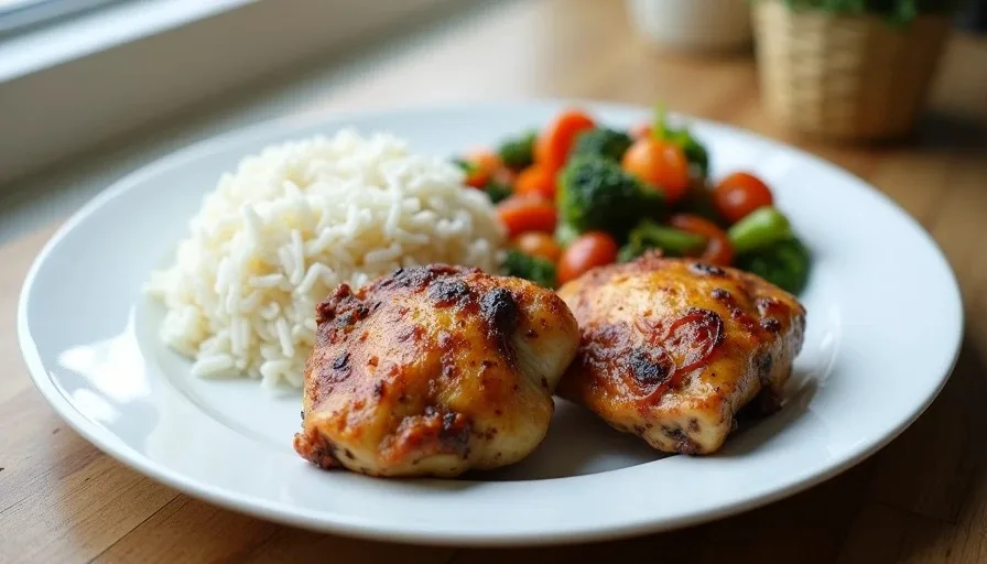 Chicken Thighs + Rice for $1.25/Serving — Exact Price Breakdown Inside.