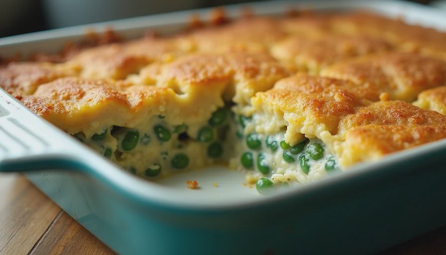 Visual context for Green bean casserole