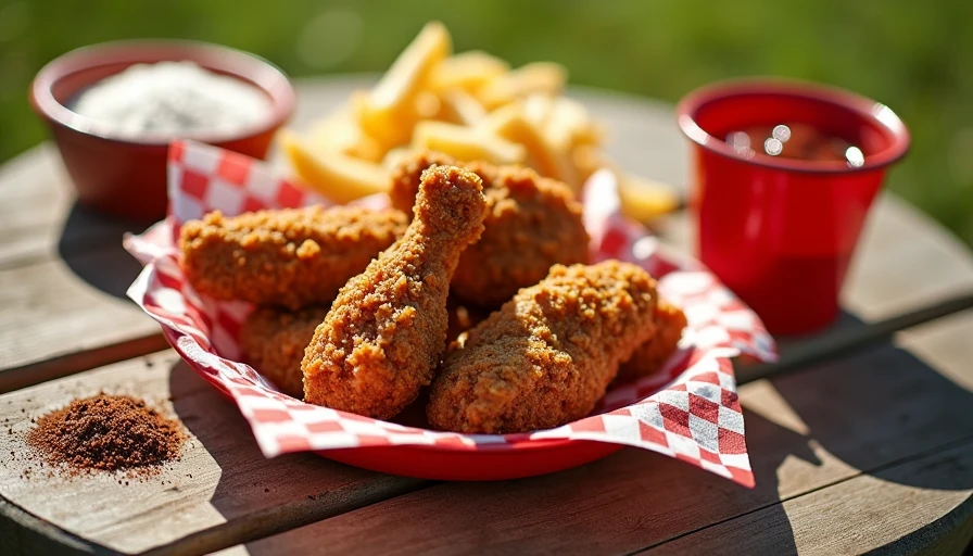 Fried chicken That Works in a Small Kitchen and a Tight Budget