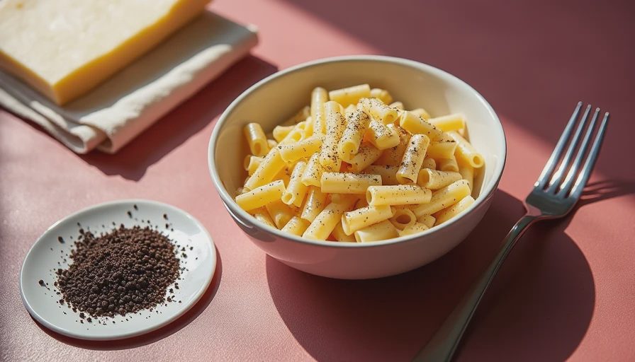Visual context for Cacio e pepe