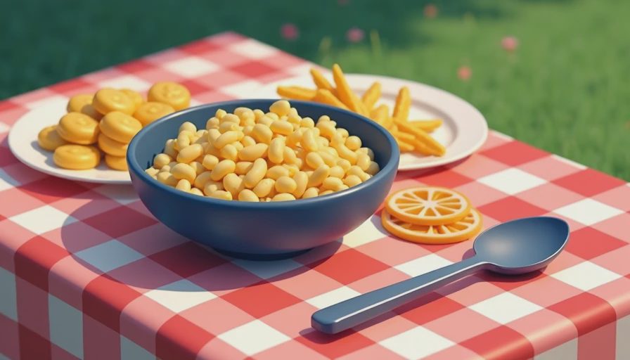 Illustration for Macaroni salad