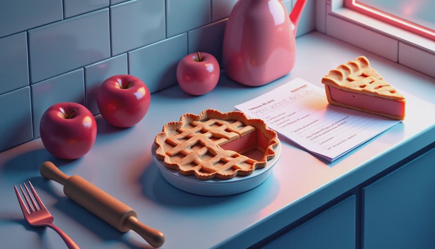Visual context for Apple pie