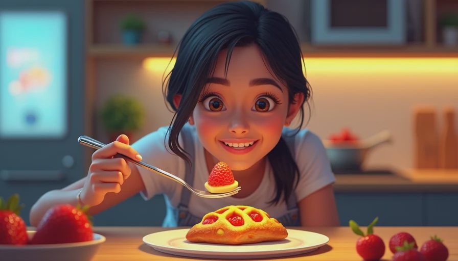 Illustration for Apple pie